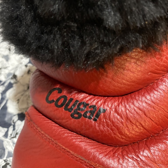 Cougar Leather Pillow boots - EUC - Picture 6 of 12